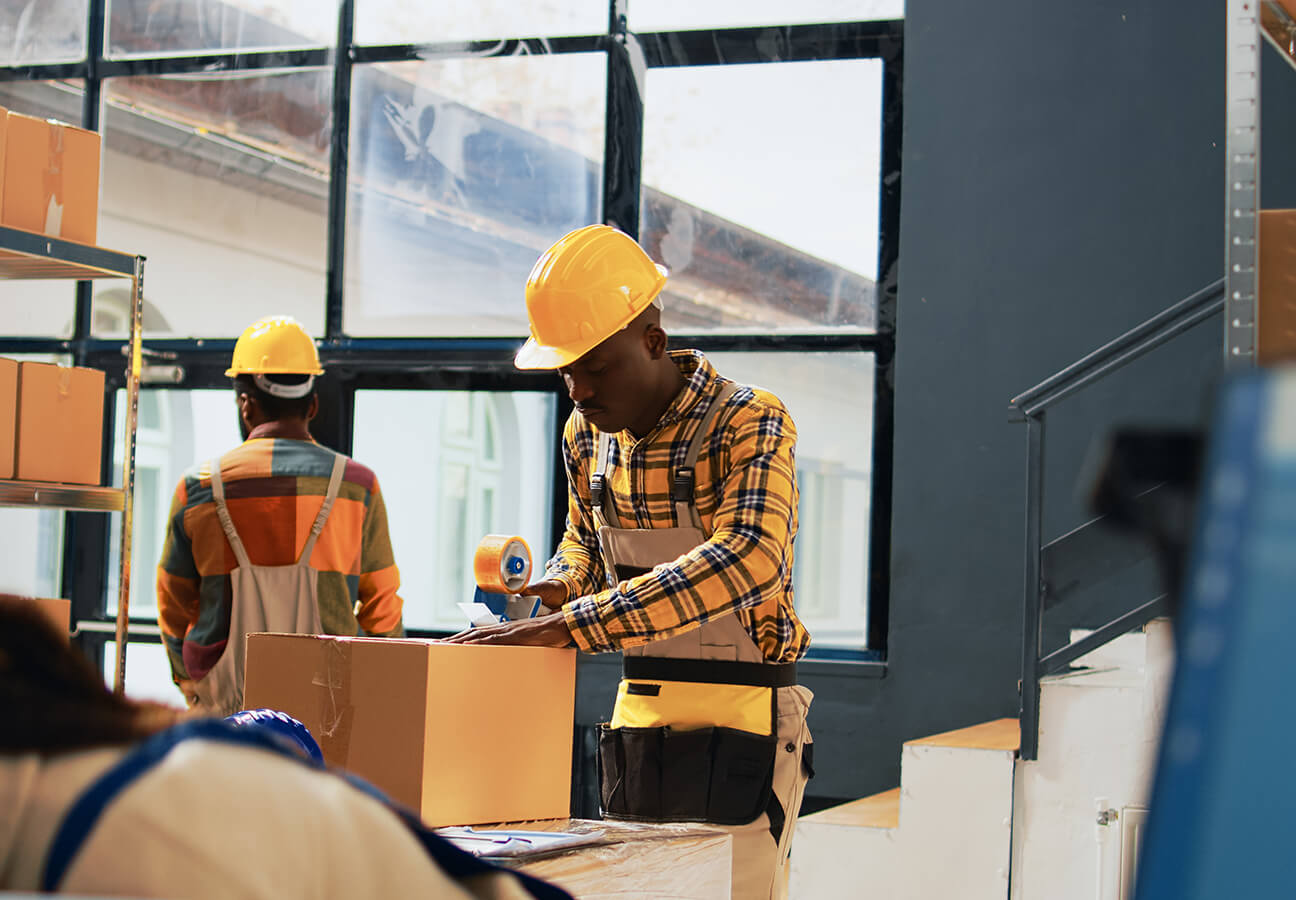 New design for cargo and warehouse.